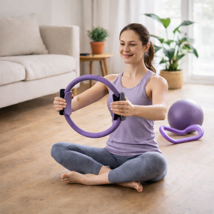 Set Fitness pentru Antrenamente Complete Acasă-AuraFit Harmony Set