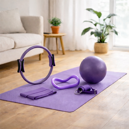 Set Fitness pentru Antrenamente Complete Acasă–AuraFit Harmony Set